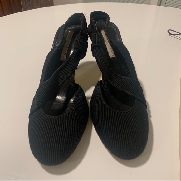 STELLA MCCARTNEY Black Slingback Pumps 36.5 - Picture 7 of 13